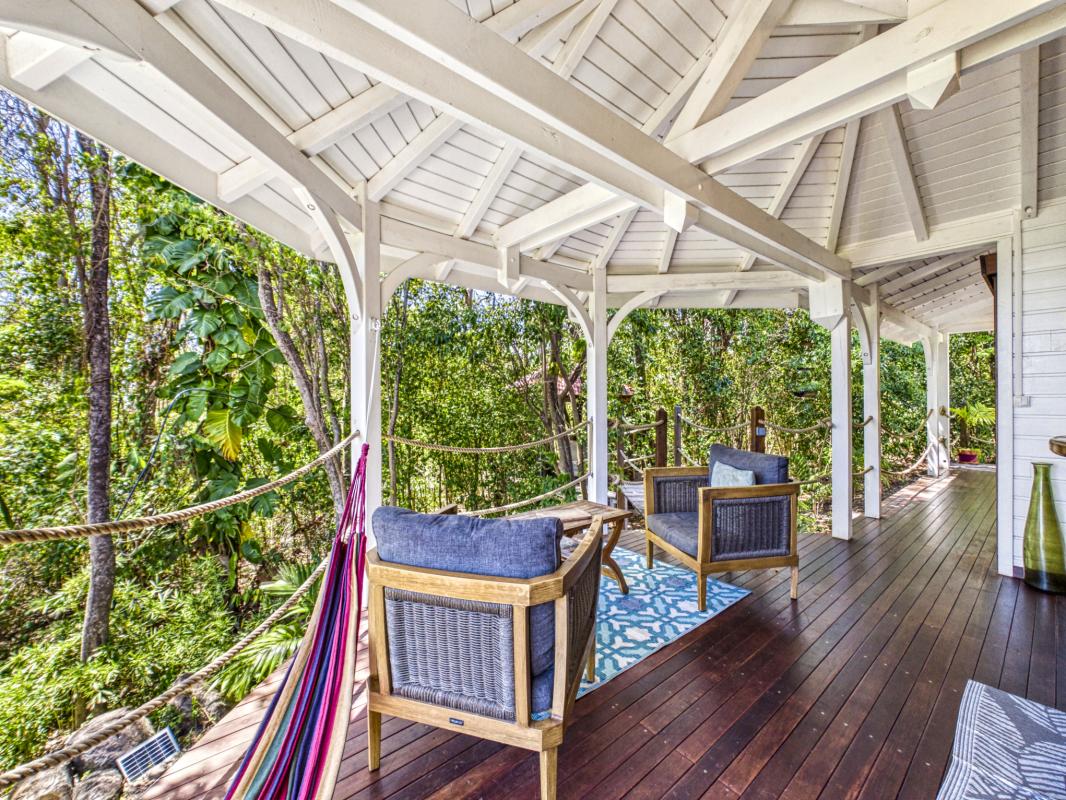 9.Location bungalow avec jacuzzi vue mer Deshaies Guadeloupe